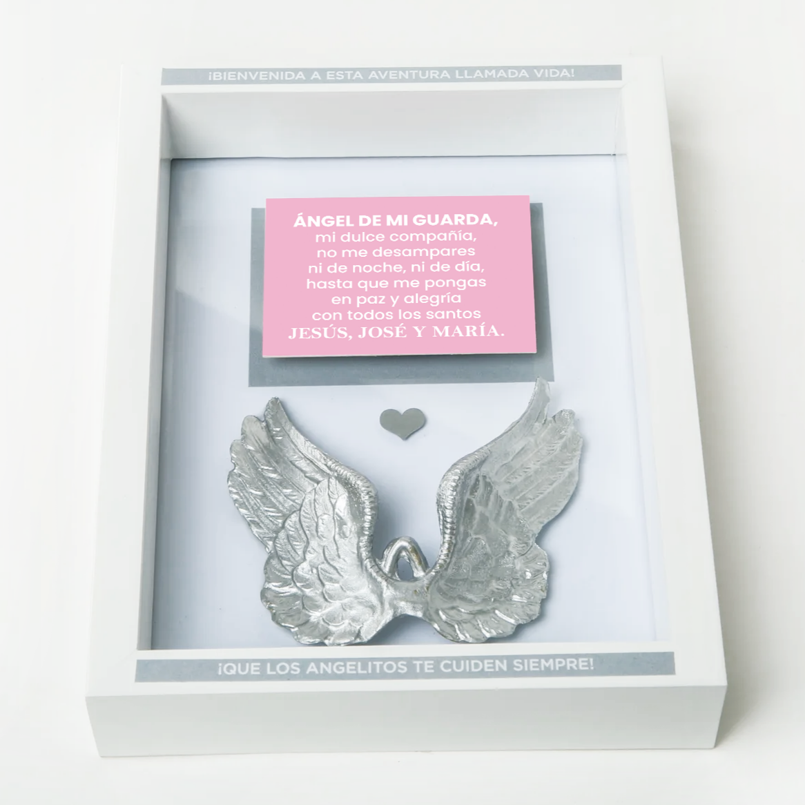 Cuadro Ángel de la Guarda niña