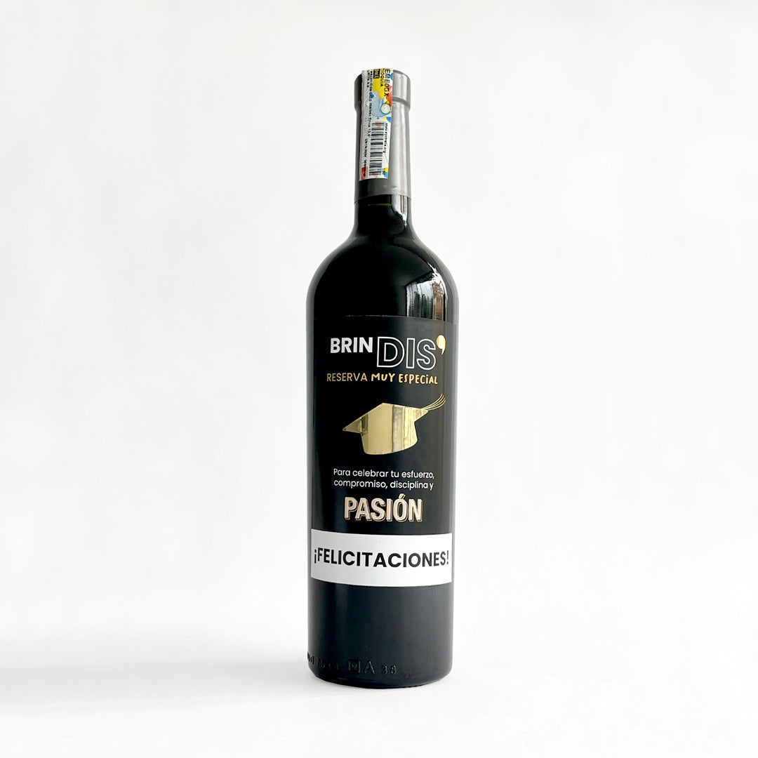 Botella de Vino Grados