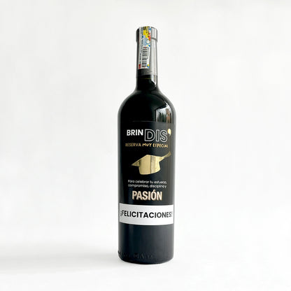 Botella de Vino Grados