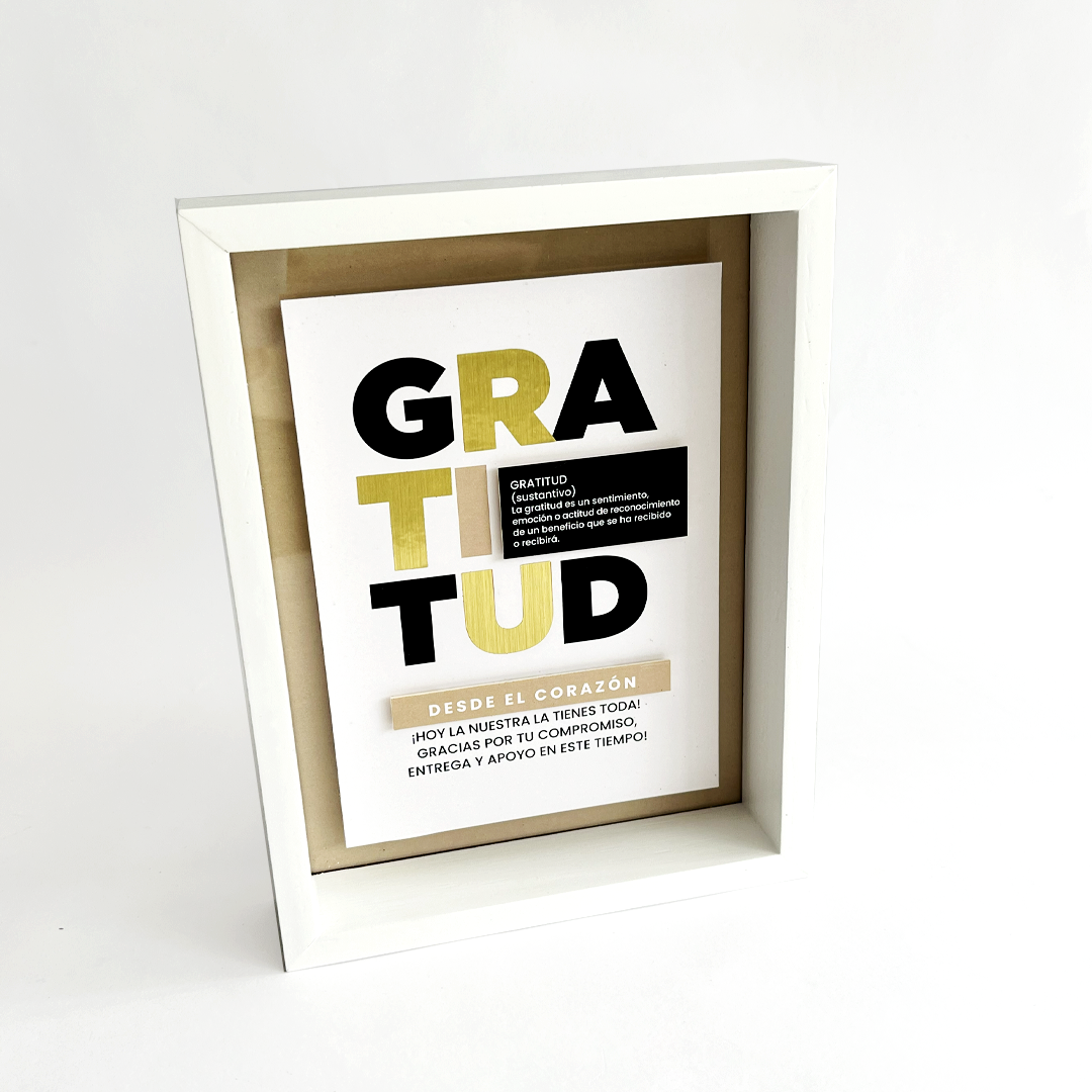 Cuadro Gratitud