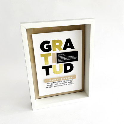 Cuadro Gratitud