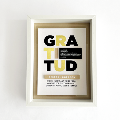 Cuadro Gratitud