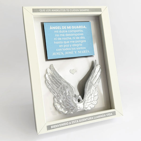 Cuadro Ángel de la Guarda niño