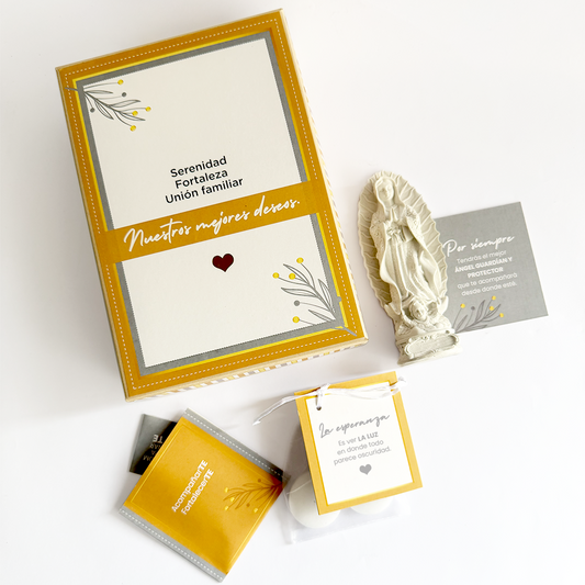 Caja Condolencias Virgen Regalo