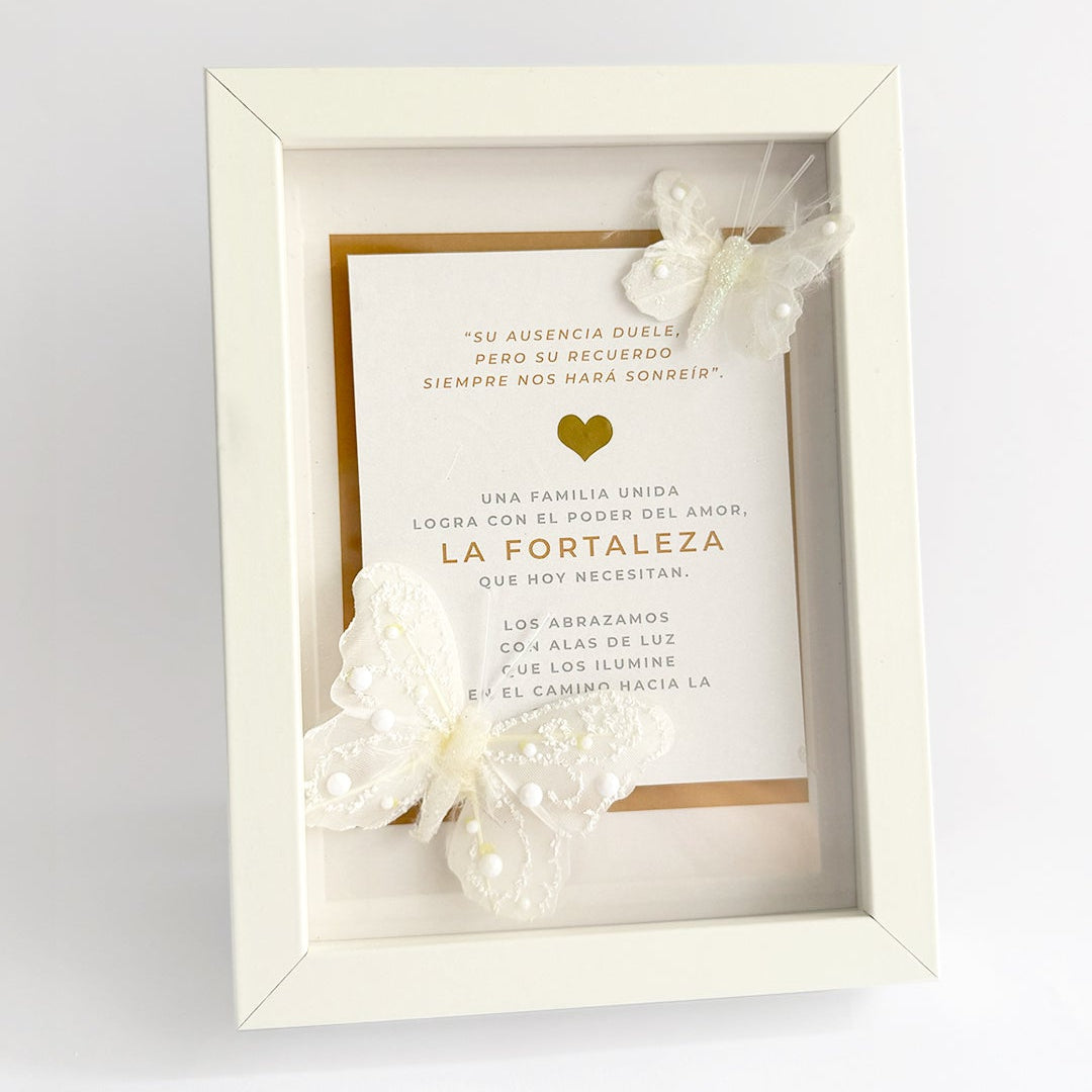 Cuadro mariposas "Fortaleza"
