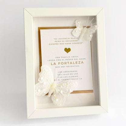 Cuadro mariposas "Fortaleza"