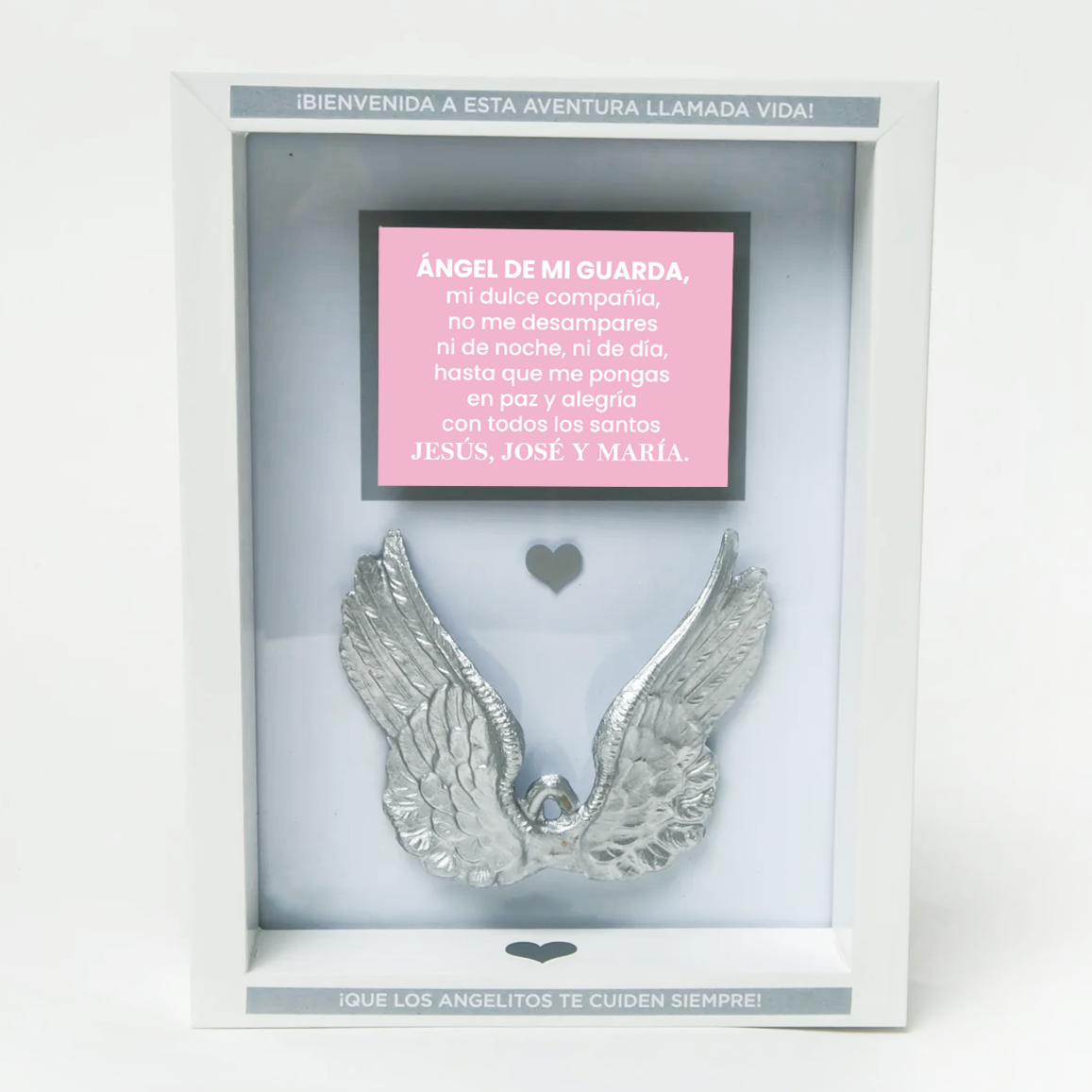 Cuadro Ángel de la Guarda niña