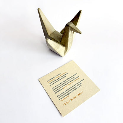 Grulla Gratitud