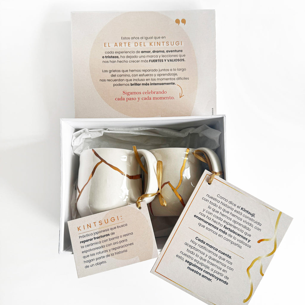 Mug Kintsugi Aniversario