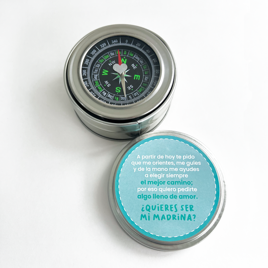 Brújula Madrina Bautizo