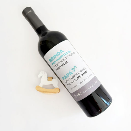 Botella de Vino Nuevo Bebé