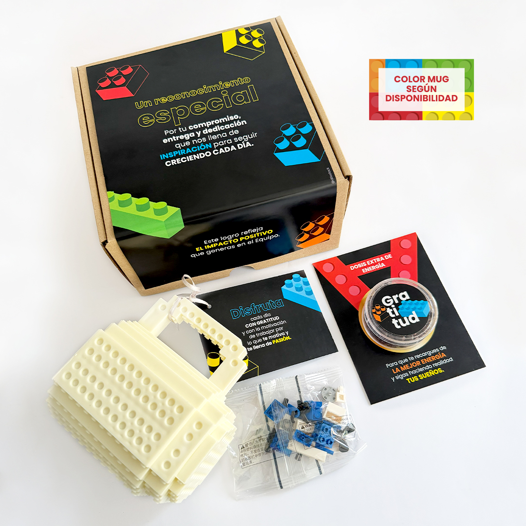Kit Mug Bloques Gratitud