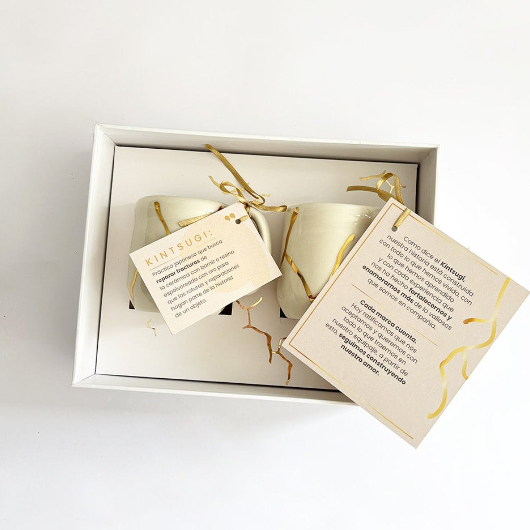 Kit Mug Kintsugi Aniversario