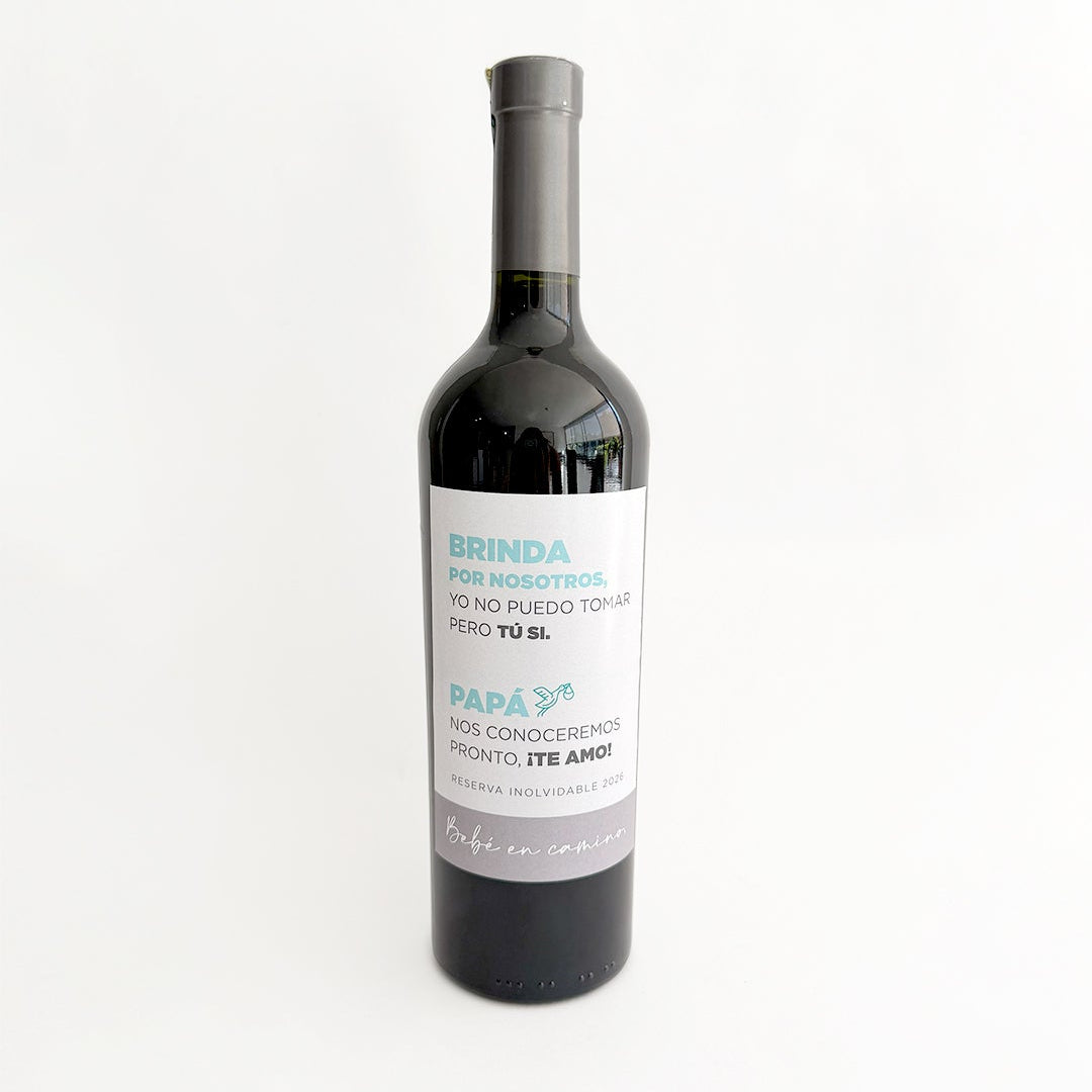 Botella de Vino Nuevo Bebé