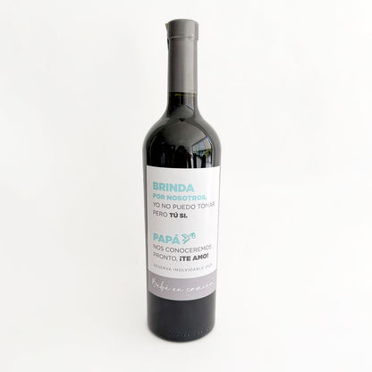 Botella de Vino Nuevo Bebé