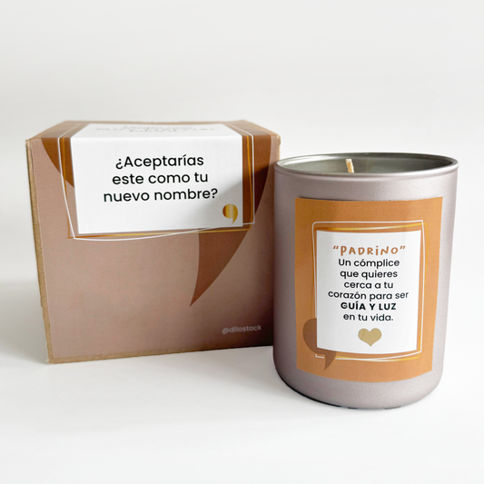 Vela Bautizo para Padrino