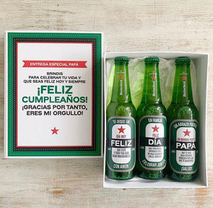 Caja x3 Botellas de cerveza ¨Aniversario¨